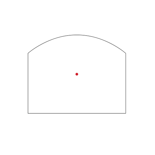 Прицел Veber Храбрый Заяц 1x28x25 RD