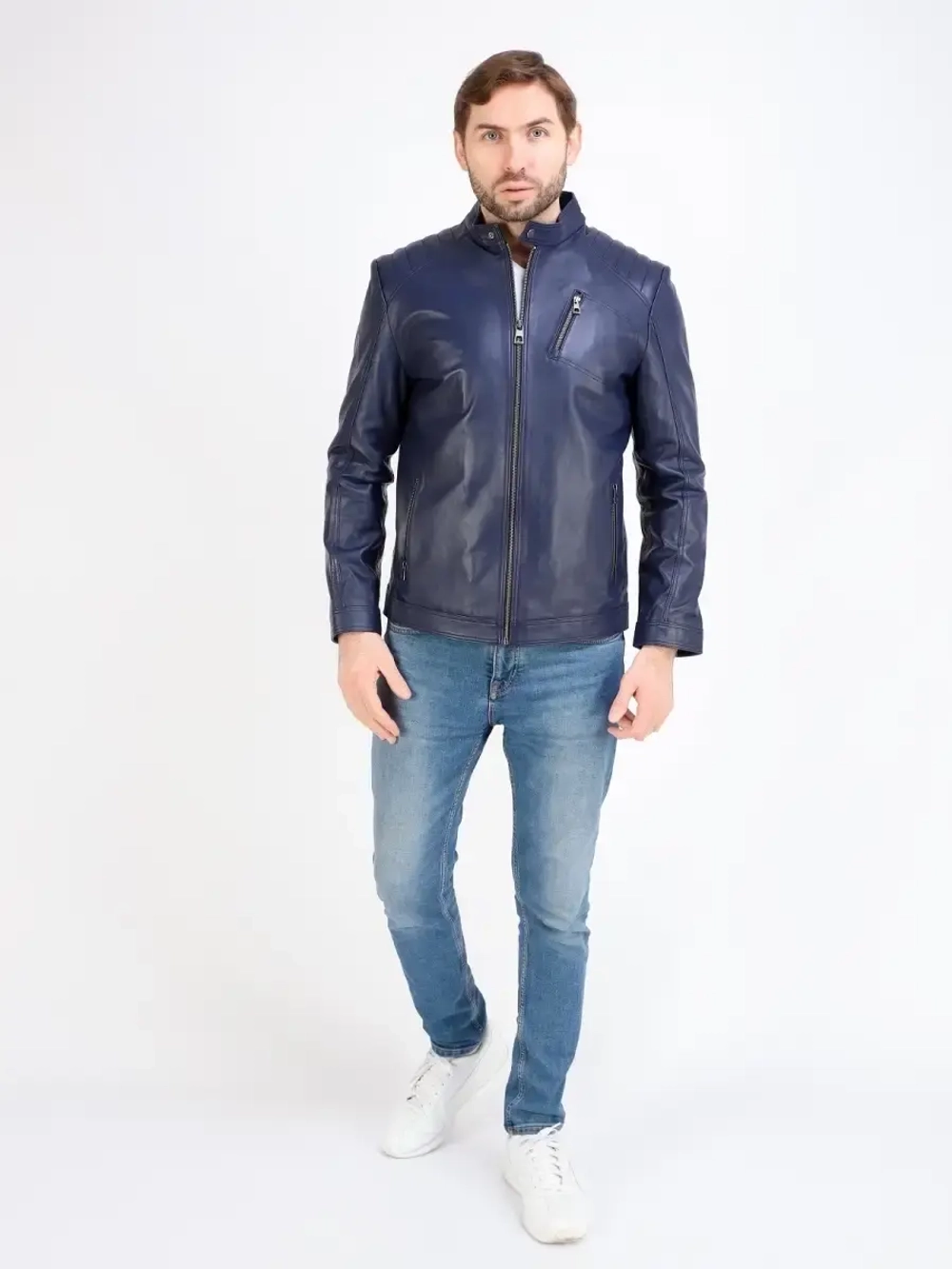Куртка мужская  из натуральной кожи