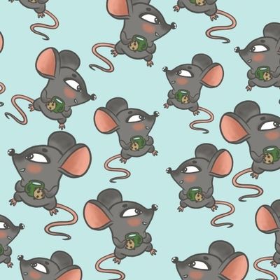 Мышки с чаем