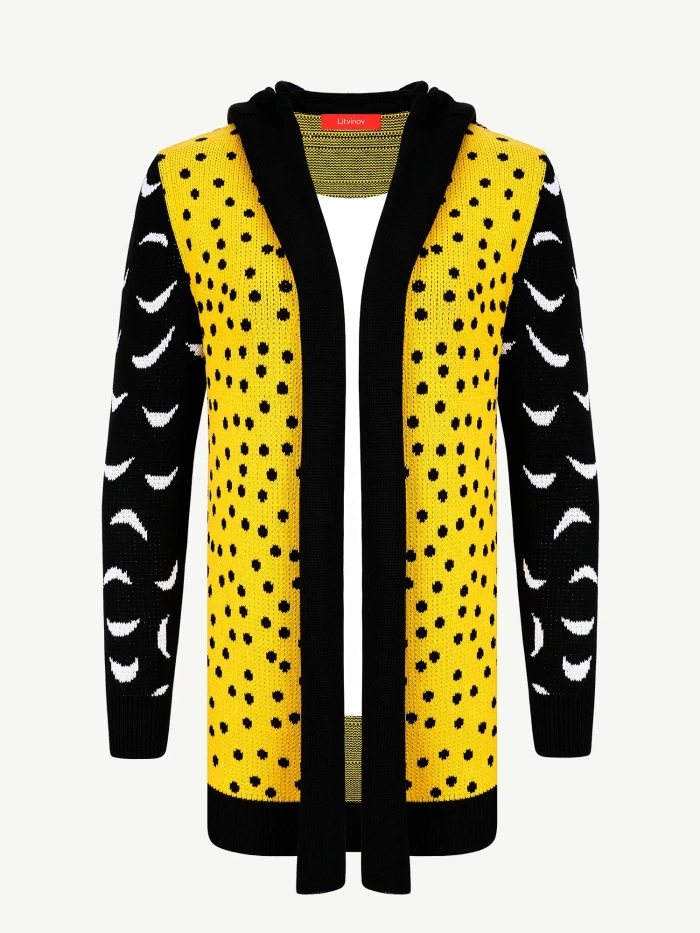 Кардиган с капюшоном