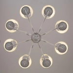 Подвесная люстра Citilux РОВЕНА БЕЛЫЙ CL427180