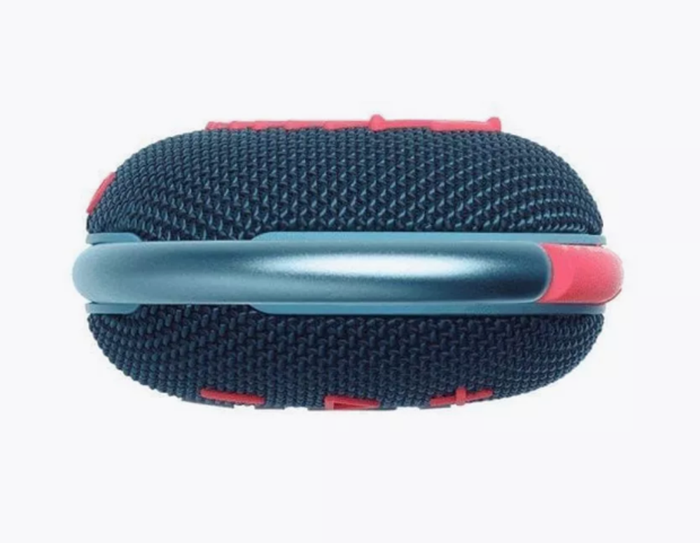 Портативная колонка JBL Clip 4 CLIP, беспроводная, Bluetooth, время автономной работы 10 ч синий/розовый
