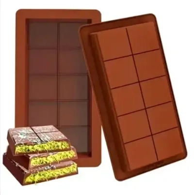 Силиконовая форма для Дубайского шоколада «Плитка» (размер XL)