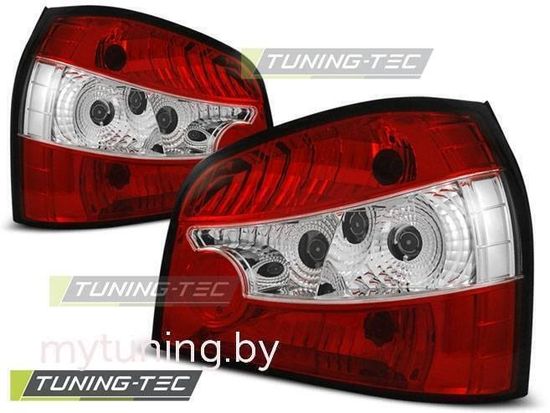 Задние фонари red white v2 для Audi A3 8L
