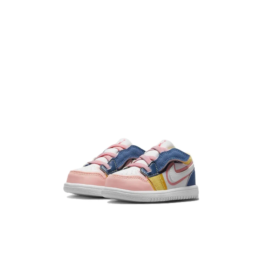 Детские кроссовки Air Jordan 1 Low Alt Se 'Pink White' FD2656-100