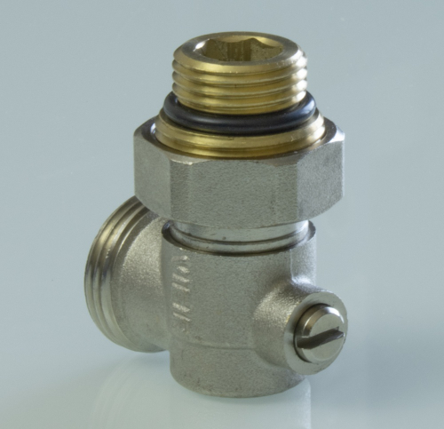 Узел нижнего подключ. рад. 3/4 х 1/2 (раздельный, угловой) ViEiR (100/1шт)