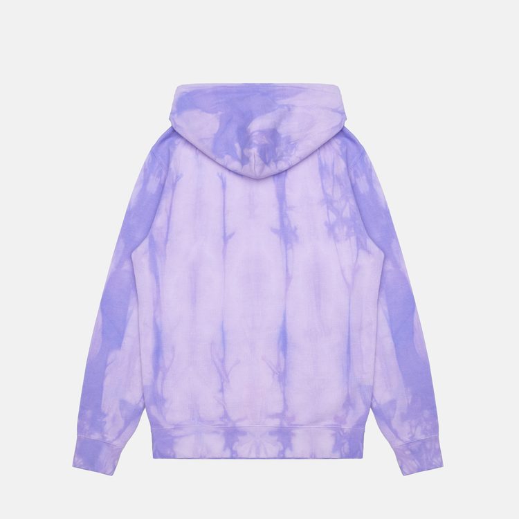 Толстовка мужская HUF Relax Tiedye артикул:PF00345-VIOLT - купить в магазине Дайс