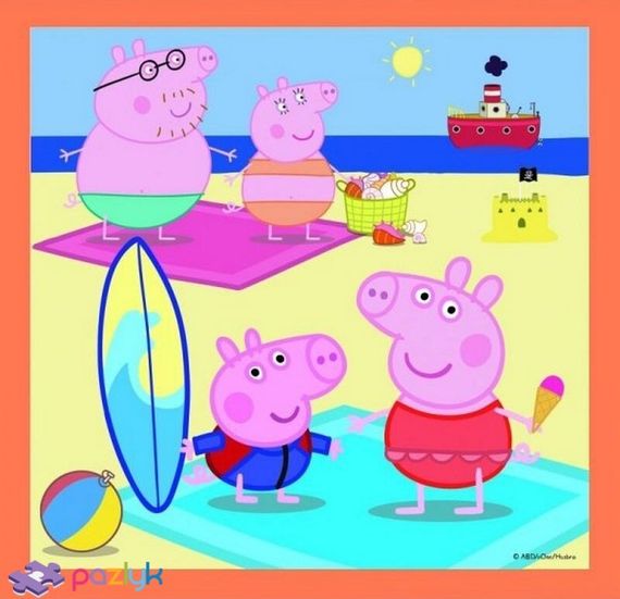Puzzle &quot;3in1&quot; - Inventive Peppa Pig / Peppa Pig