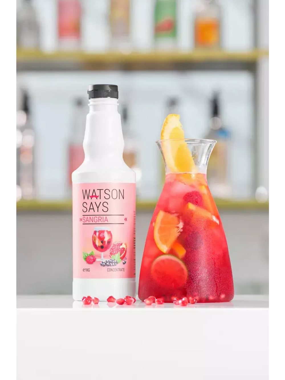 Основа для напитков и коктейлей Фруктовая сангрия 1 кг