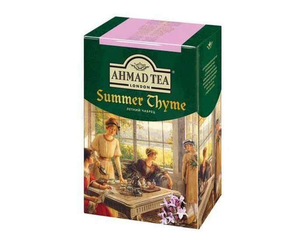 Чай черный листовой Ahmad Tea Summer Thyme с чабрецом, 200 г