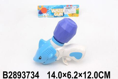 Водный пистолет 14см. пакет L800