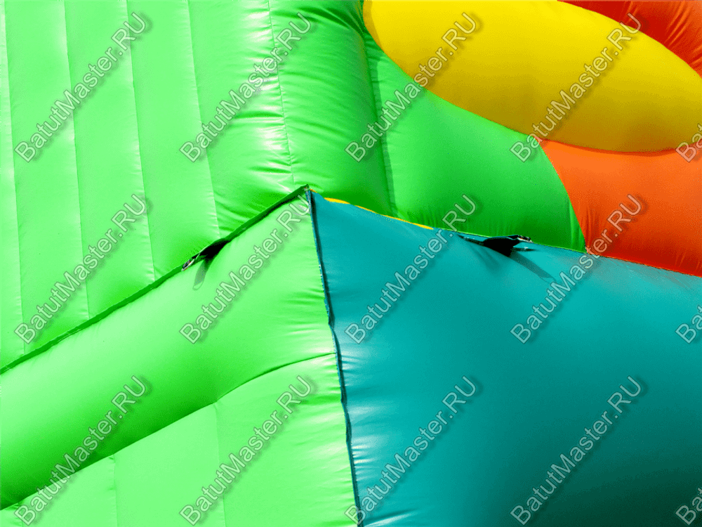 Батут-горка "Дракон 2", 11*6*9 м