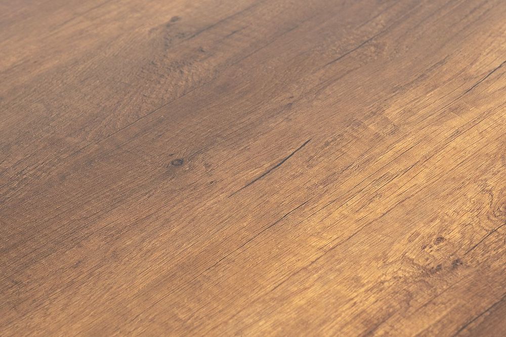 "Малага" обеденный стол из HPL 160х80см, цвет "дуб", каркас черный