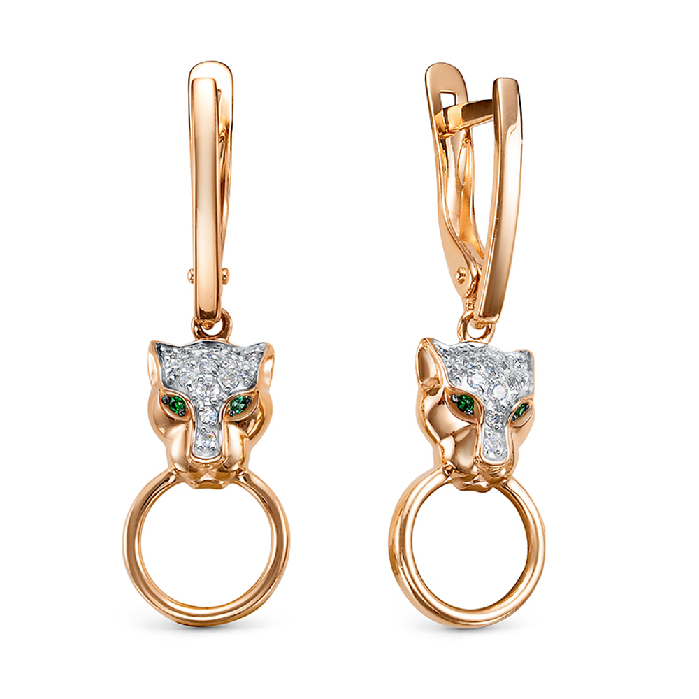 Серьги из золота 585 пробы