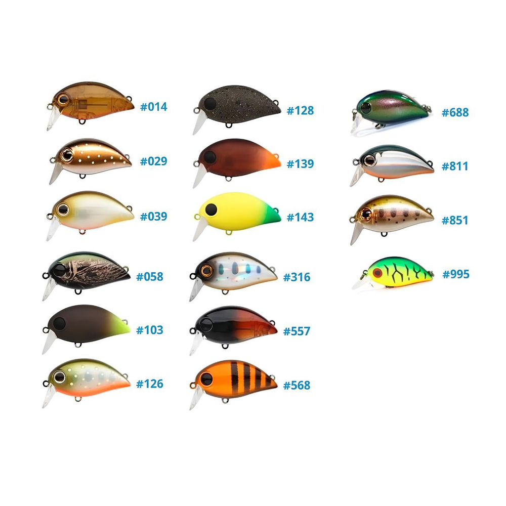 Воблер Zipbaits Hickory SSR 34мм 3,4г плавающий, цвет #103