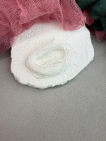 Шнур для плетения браслетов 0,8 мм, Белый (5 м)