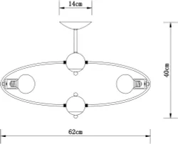 Потолочная люстра Arte Lamp GLASGOW