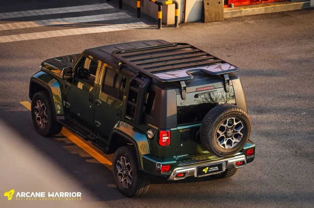 Платформа на крышу Arcane Warrior для BAIC BJ40 BJ40L BJ40P 2023+ БАЙК органайзер багажник крышу