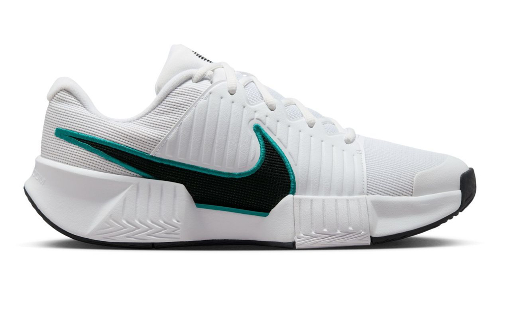 Мужские теннисные кроссовки Nike Zoom GP Challenge Pro - white/black radiant/emerald
