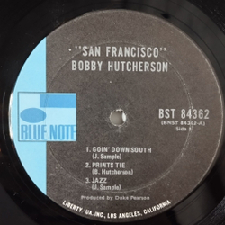 Винтажная виниловая пластинка LP Bobby Hutcherson Featuring Harold Land San Francisco (USA 1971)