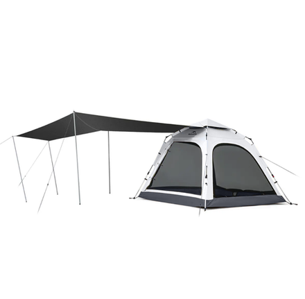 Палатка Naturehike Ango 3-местная, быстросборная, серая, артикул CNK2550WS010-VGL3