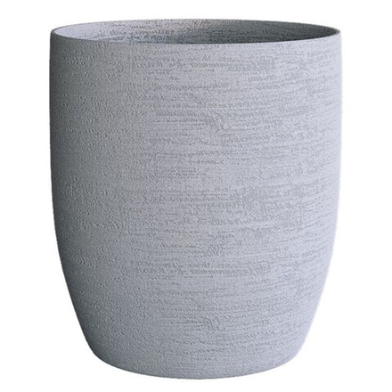 Кашпо VASE3 EROSIA WHITE D30 H32