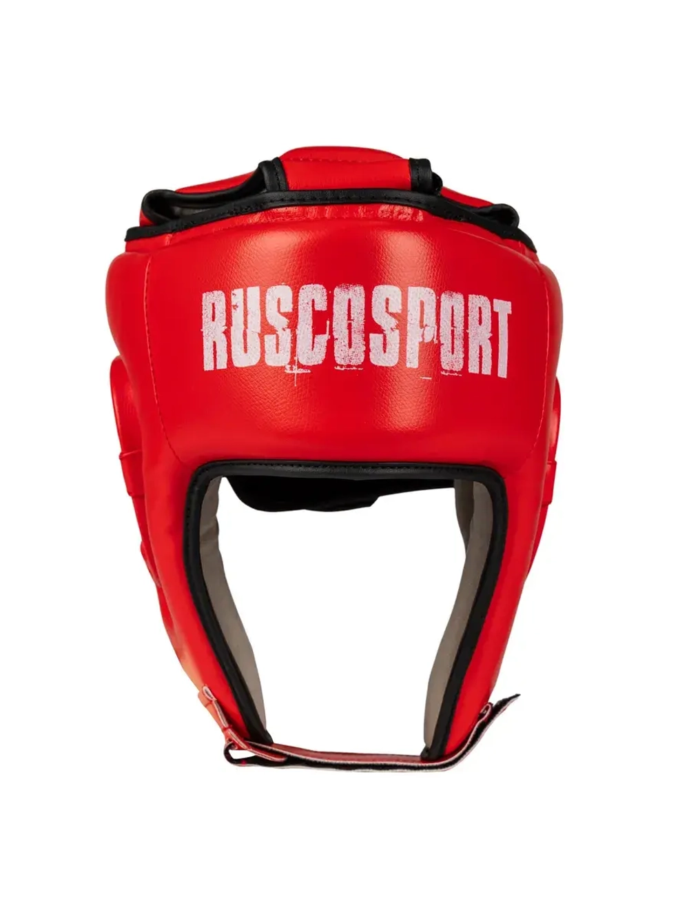 Шлем RuscoSport c Закрытым верхом Красный