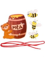 Шнуровка Мишка