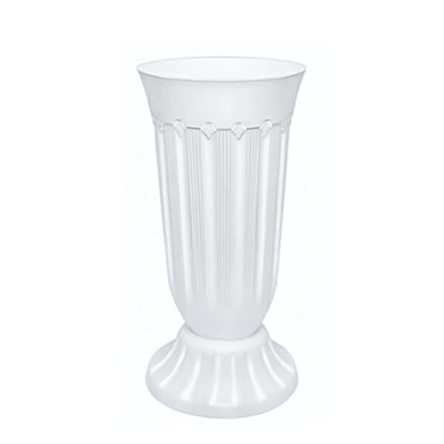 Вазон "Флавия" высокий 5 л цвет в ассортименте