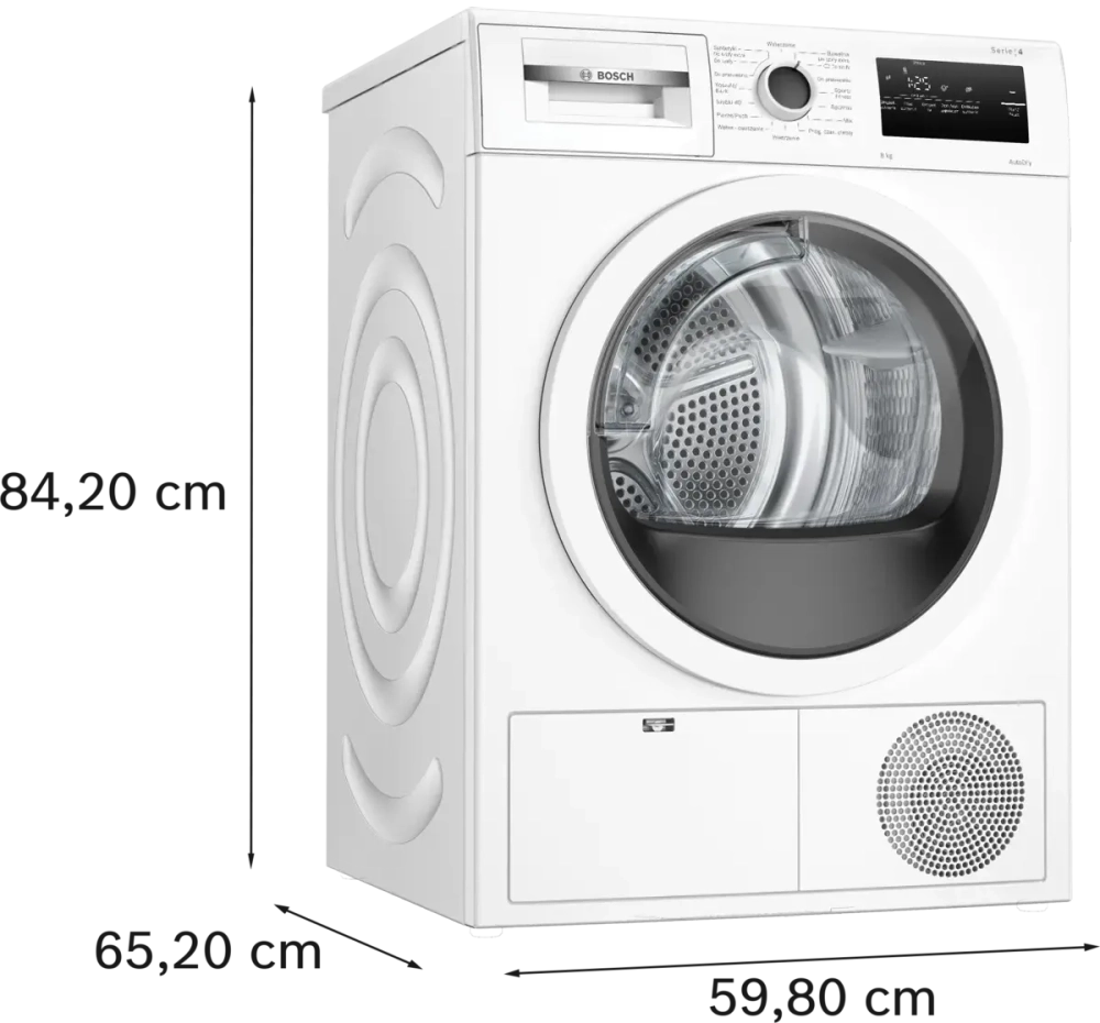 Сушильная машина Bosch WTH85V1GPL