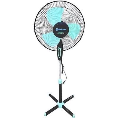 Вентилятор напольный SA-11BR черн/мятн 1 шт./кор.