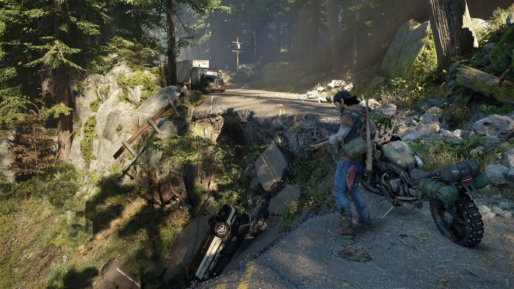 Days Gone (Жизнь после) (диск для PS4, полностью на русском языке) (обложка на русском языке)