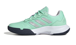Женские Кроссовки теннисные Adidas Game Court 2 W - pulse mint/silver metallic/violet fusion