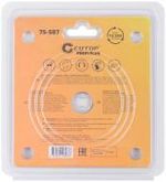 Диск пильный по дереву для УШМ, 3 зуба с карбидными вставками 125х2,2х22,2 Cutop Profi Plus 75-587