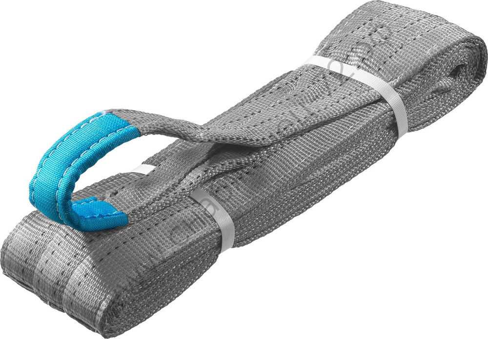 ЗУБР СТП-4/4, серый, г/п 4 т, длина 4 м, текстильный петлевой строп (43554-4-4)