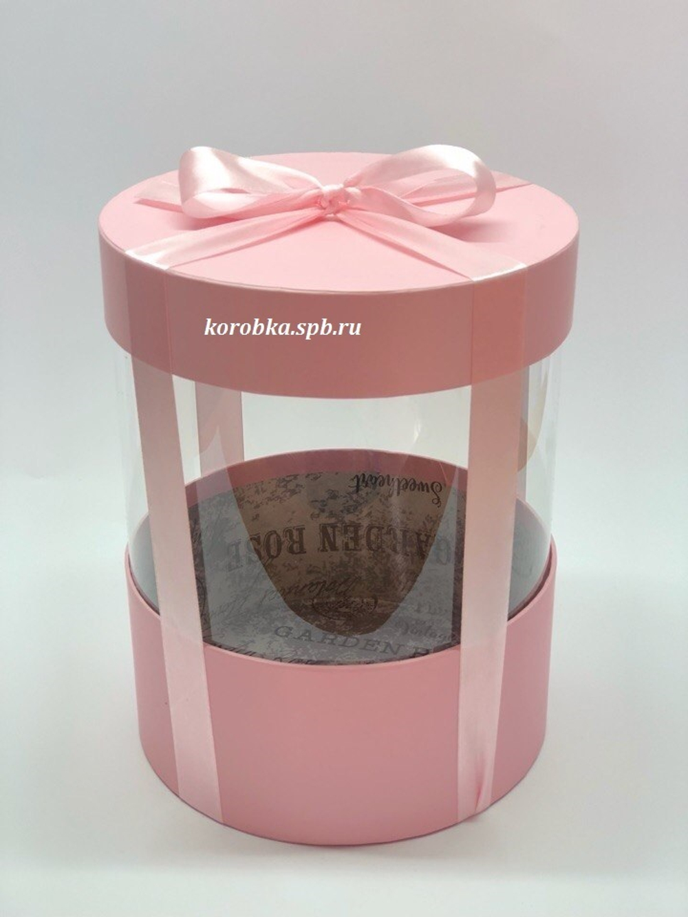 Коробка аквариум 16 см Цвет : Нежно розовый. Розница 350 рублей .