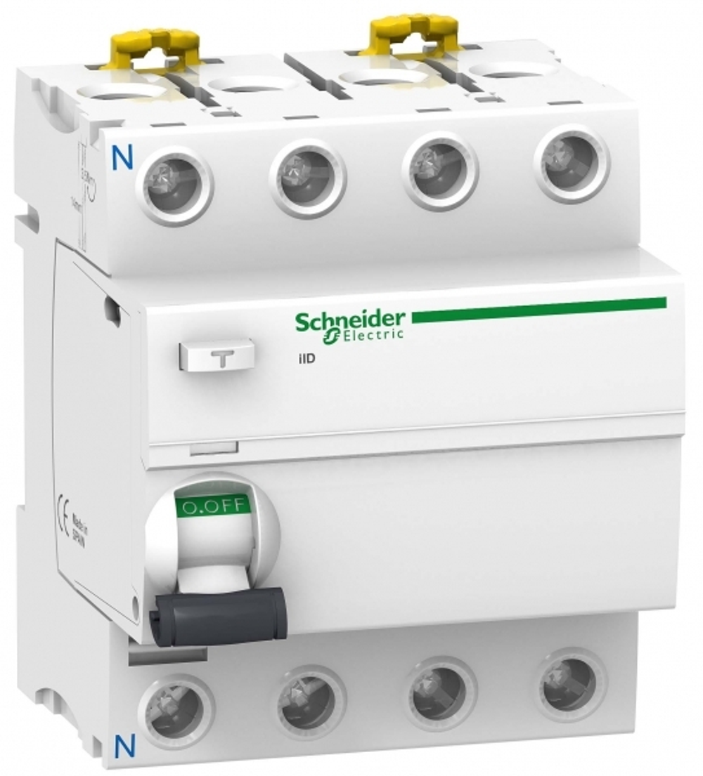 УЗО 4П 40A 30мA Schneider Electric iID тип AC (аналог Multi9 23042) A9R41440