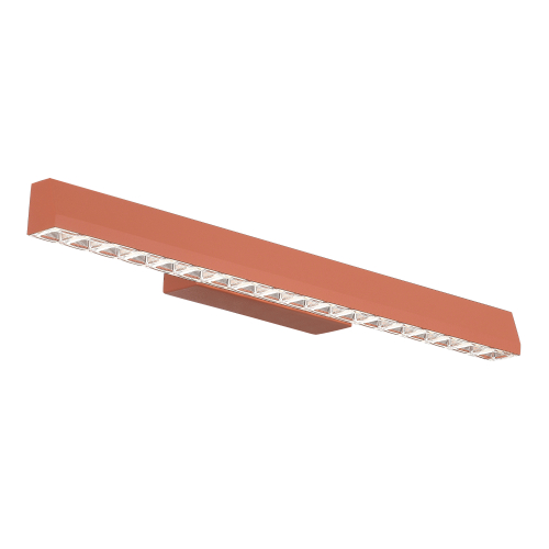 Светильник светодиодный, терракотовый, прозрачный, EUCLIDICS, LED, 11