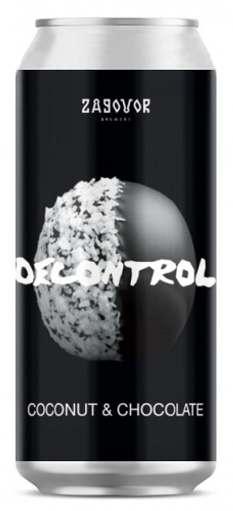 Пиво Заговор Дэконтрол Коконат &amp; Чоколейт / Zagovor Decontrol: Coconut &amp; Chocolate 0.45 - банка