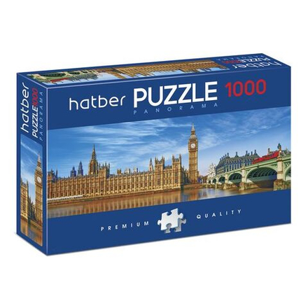 Пазл Hatber "Пейзажи", 1000 деталей , 1000П32_19095, картонная основа, от 12 лет