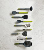 Толкушка со складной ручкой delta серо-зелёная