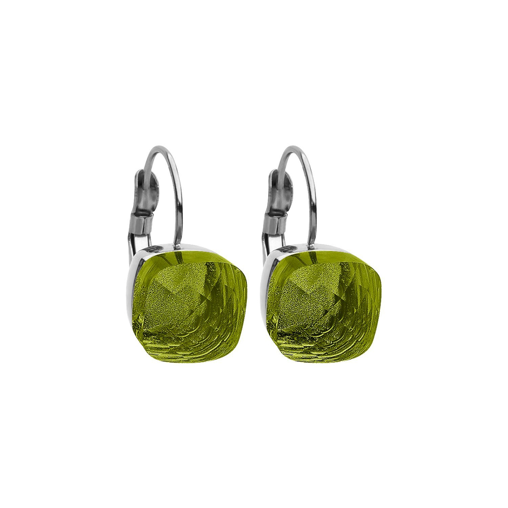 Серьги Qudo Firenze dark lemon 304159 G/S