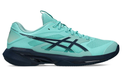Мужские кроссовки теннисные Asics Solution Speed FF 4 Clay - illuminate mint/night sky
