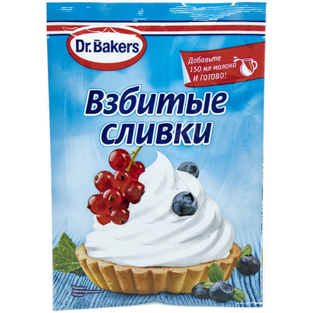 Взбитые сливки Dr.Bakers 48 гр