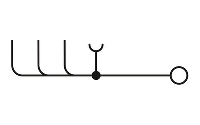 0852067 - VBST 4-FS(6-2,8-0,8)ST4 - Проходные клеммы