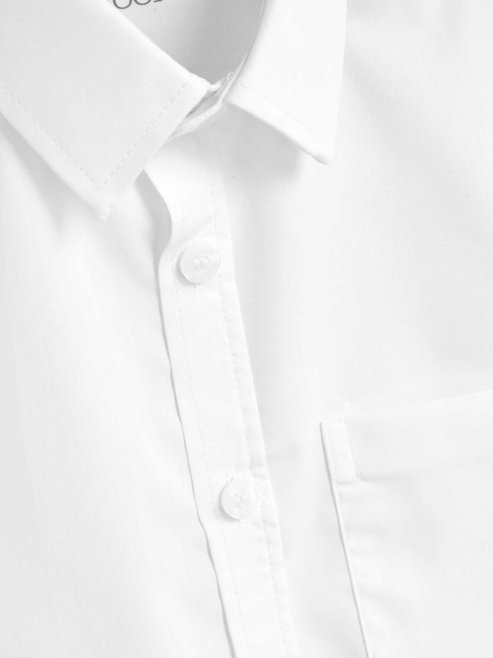 Рубашка с коротким рукавом школьная для мальчика Next M13-607, 2 шт., Белый