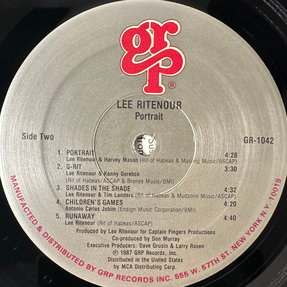 Lee Ritenour ‎– Portrait (США 1987г.)