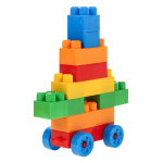 Конструктор блочный 60 элементов, контейнер 5542