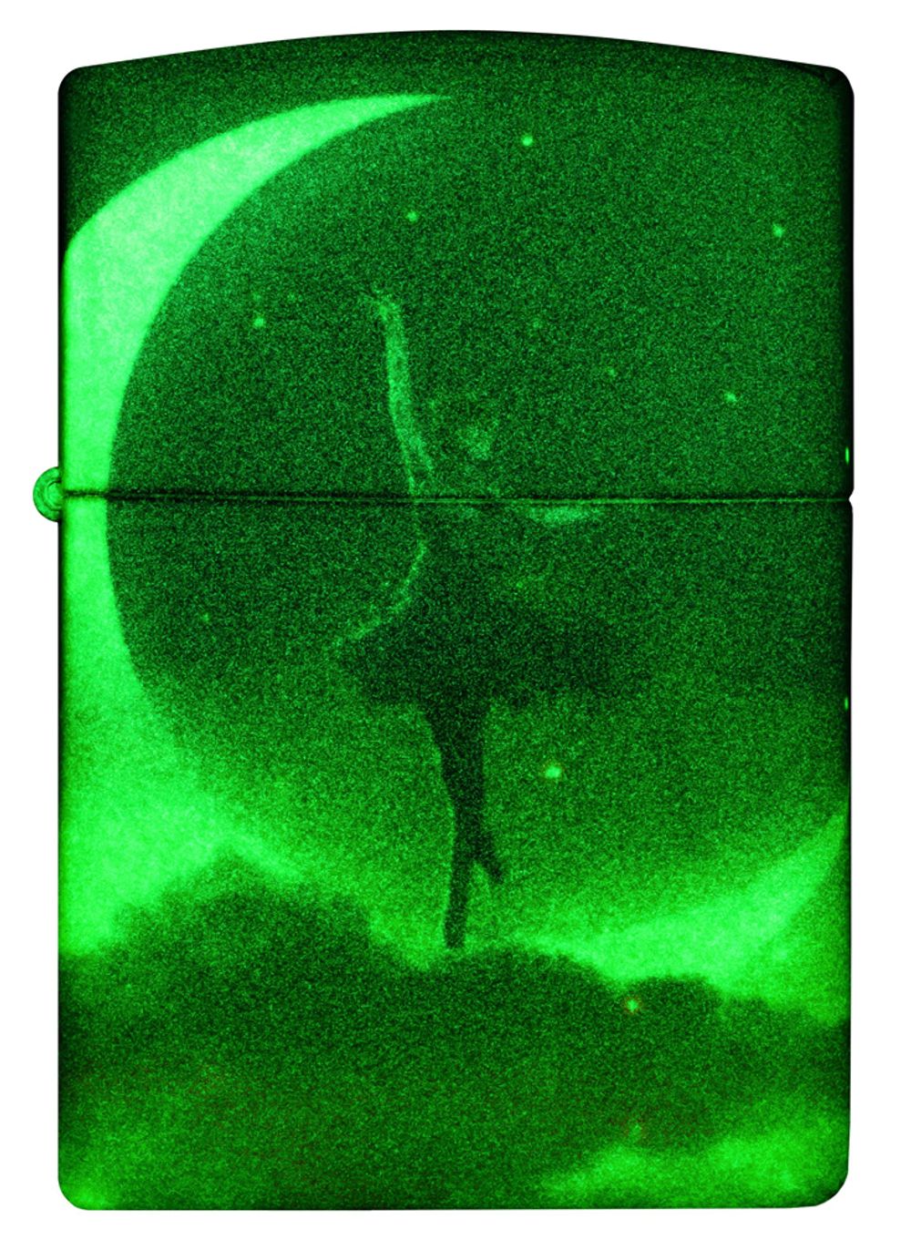 Зажигалка Zippo Mythological с покрытием Glow In The Dark Green (48781)