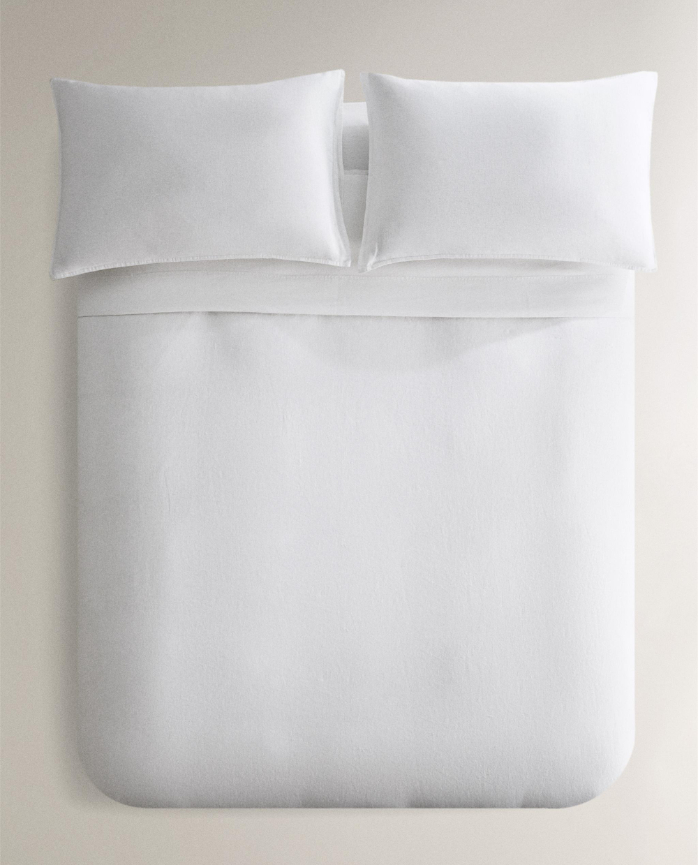Пододеяльник Zara Home, лён 100%, однотонный, 7150/088